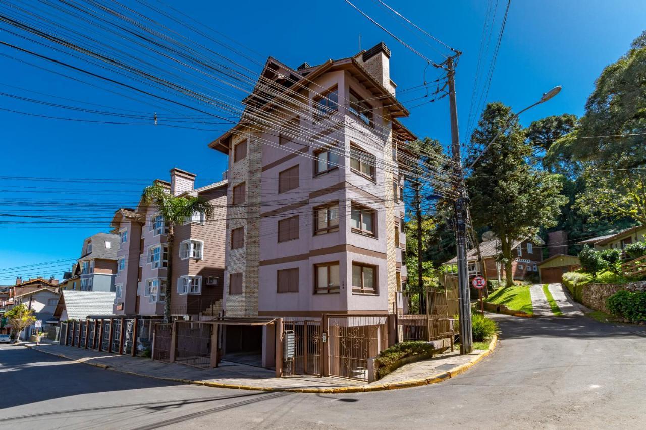 Apartamento Rosa Edificio Di Trevi Gramado Exterior foto