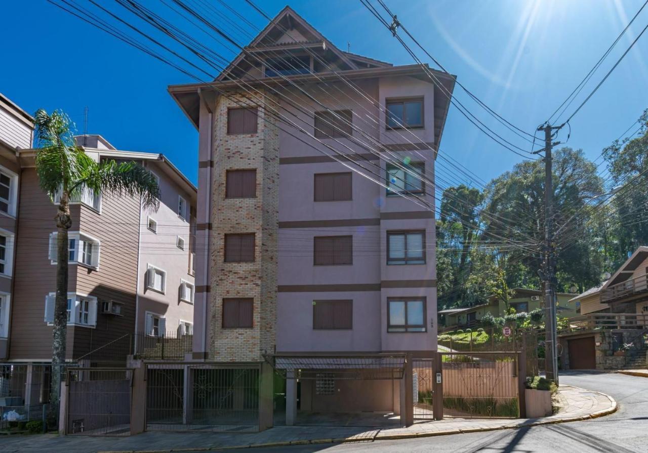 Apartamento Rosa Edificio Di Trevi Gramado Exterior foto