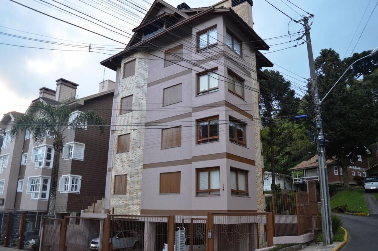 Apartamento Rosa Edificio Di Trevi Gramado Exterior foto